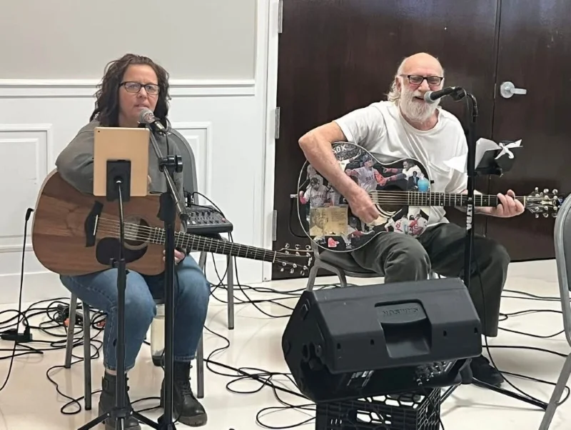 Music fills the air with volunteers Volunteer Today